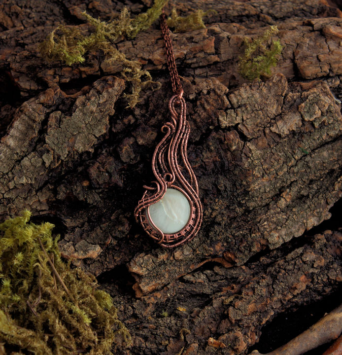 Design intitulée "Mother of pearls" par Alexandra Stavinskaya, Œuvre d'art originale, Accessoires
