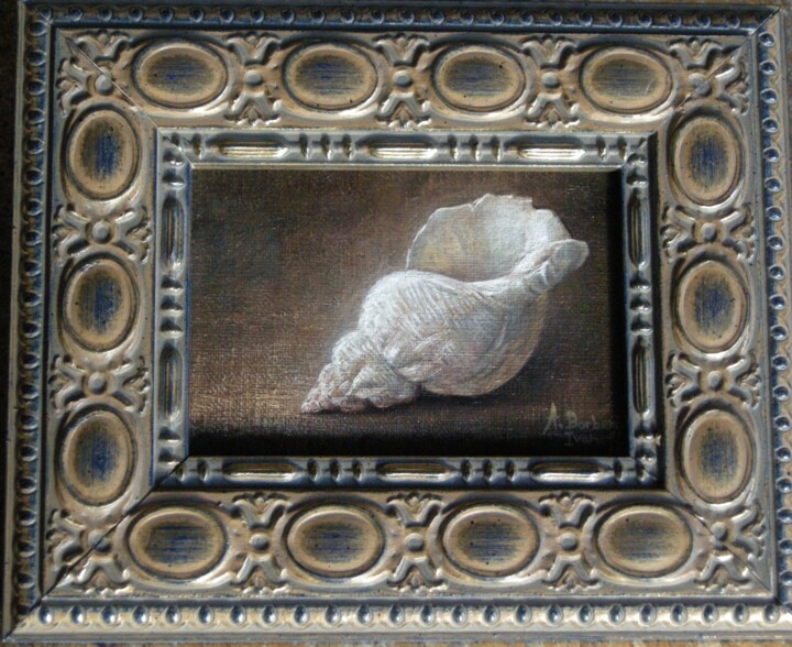 Malarstwo zatytułowany „Shell” autorstwa Alexandre Barberà-Ivanoff, Oryginalna praca, Olej
