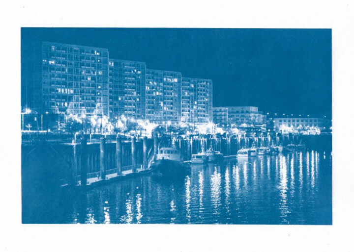 Фотография под названием "Port de Boulogne de…" - Alexandre Gressier (Heyjee), Подлинное произведение искусства, Пленочная ф…