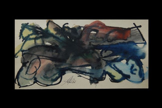Painting titled "no title" by Alexandre Sacha Putov (1940-2008) Benezi, Original Artwork, Oil