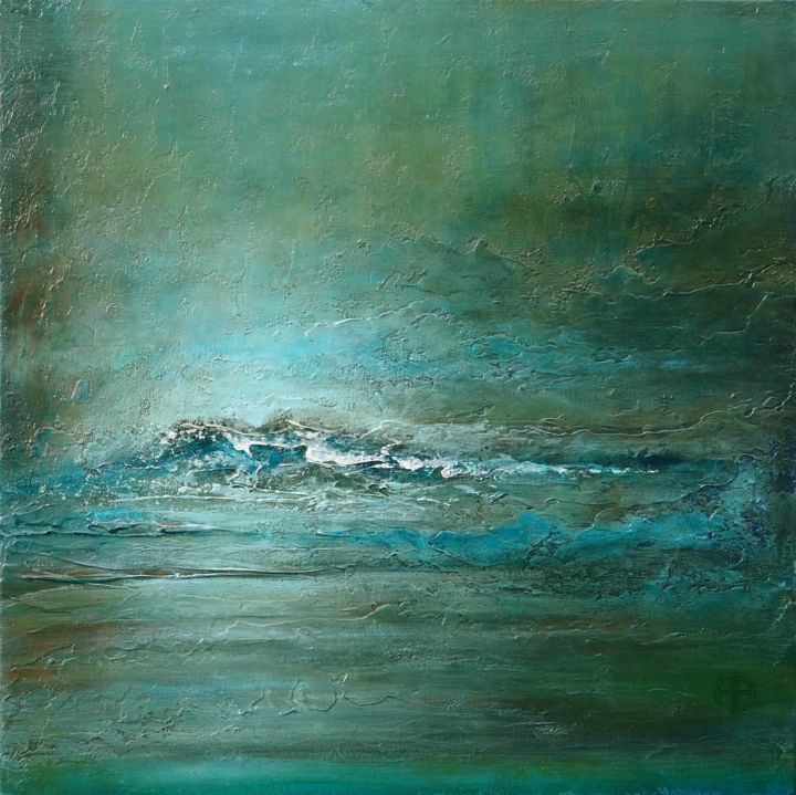 Painting titled "VAGUE A L'AME" by Alexandre Bois, Original Artwork