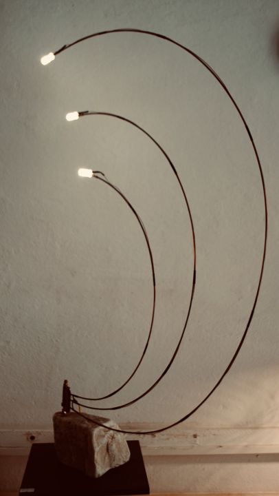 设计 标题为“arco luminoso” 由Alessandro Bongi, 原创艺术品, 饰品