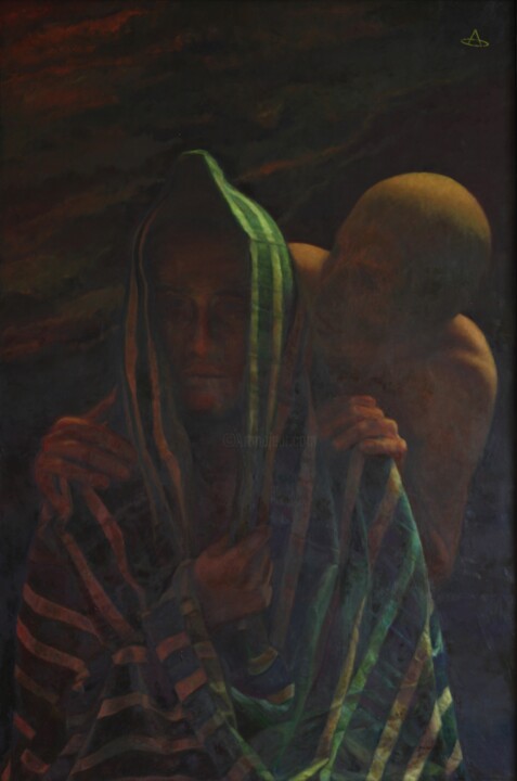 Ζωγραφική με τίτλο "Tempting" από Alexey Spirin, Αυθεντικά έργα τέχνης, Λάδι