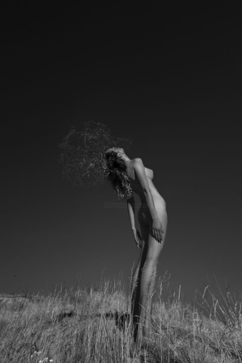 Fotografía titulada "Body grace 3" por Alex Grear, Obra de arte original, Fotografía digital