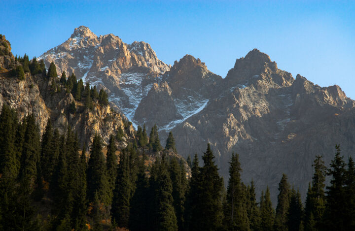 Fotografia zatytułowany „Almaty mountains” autorstwa Alex Kalm, Oryginalna praca, Fotografia nie manipulowana