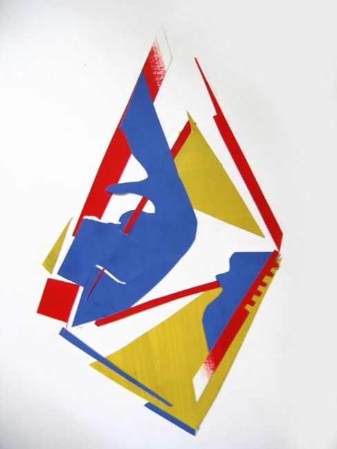 Collages titled "collage: " Rhombus"" by Alexey Kriventsov, Original Artwork