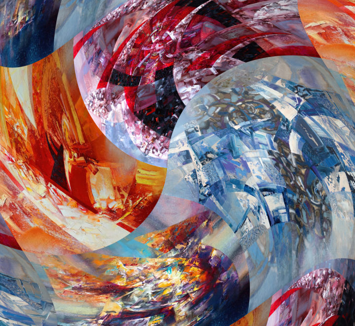 Arts numériques intitulée "The cycle" par Aleksandr Suvorov, Œuvre d'art originale, Peinture numérique