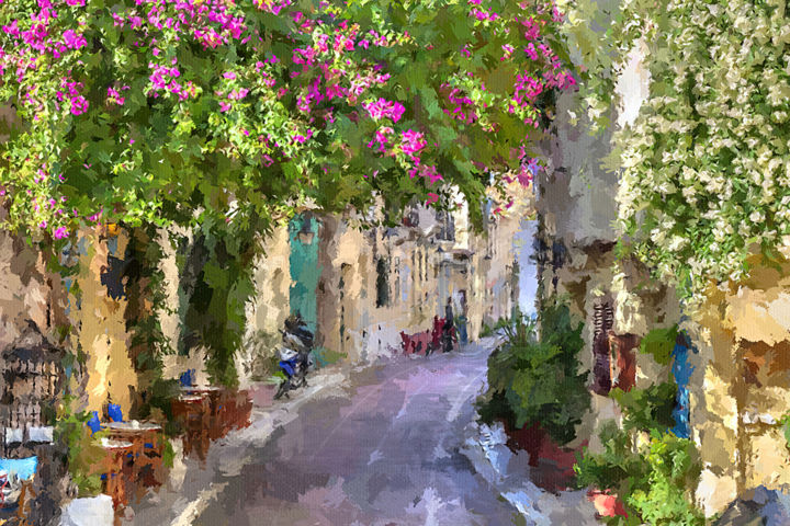 Цифровое искусство под названием "Provence" - Александр Суворов, Подлинное произведение искусства, Цифровая живопись