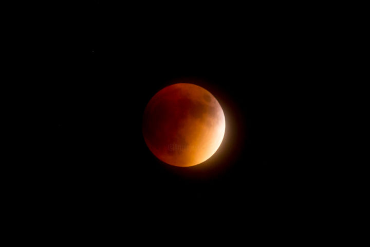 Fotografía titulada "Bloody moon" por Alexyp, Obra de arte original