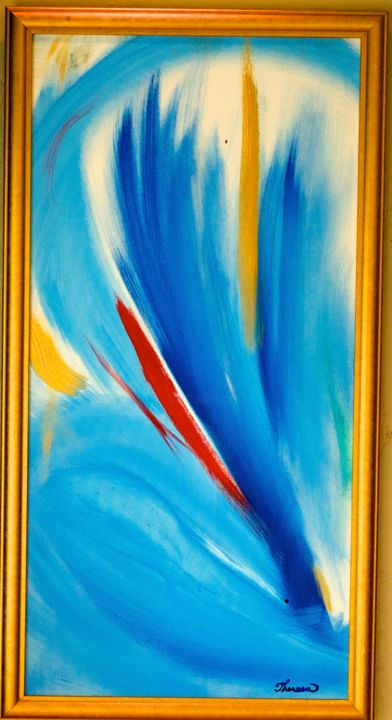 Painting titled "Wonderment, Not So…" by Astratta Art™ Gallery, Original Artwork, Acrylic