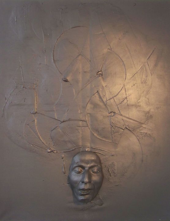 雕塑 标题为“idees-noires” 由Ali Kedjam, 原创艺术品, 其他