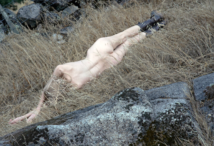 Φωτογραφία με τίτλο "Self-Portrait naked…" από Alice Odilon, Αυθεντικά έργα τέχνης, Ψηφιακή φωτογραφία