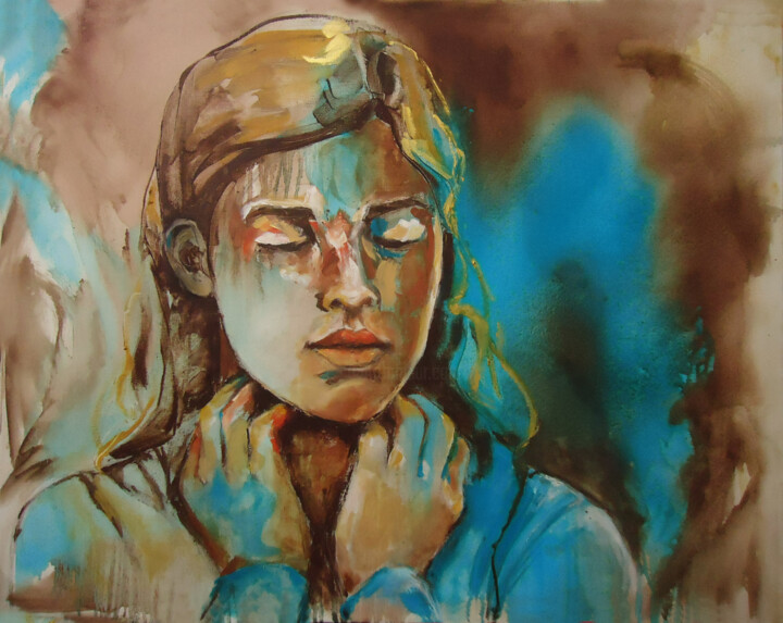 Pintura titulada "Sueños de la Franci…" por Alicia Besada, Obra de arte original, Oleo