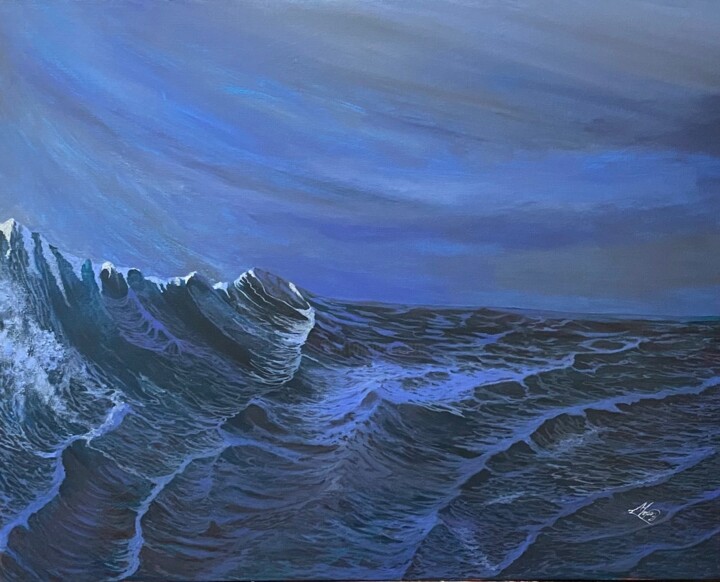 Painting titled "Ever-changing" by Alicia Lopez, Original Artwork, Acrylic