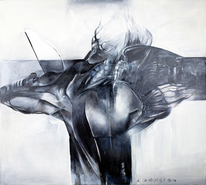 Malarstwo zatytułowany „no title” autorstwa Alicja Chorociej, Oryginalna praca, Olej
