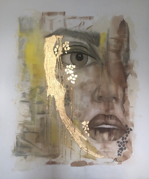 Peinture intitulée "-" par Alicja Karmański, Œuvre d'art originale, Pastel