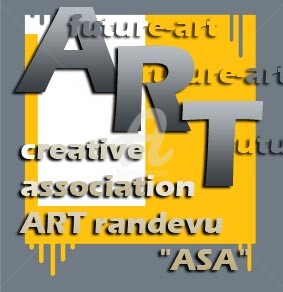 Painting titled "art-randevu-ASA-fut…" by Alik Vetrof, Original Artwork