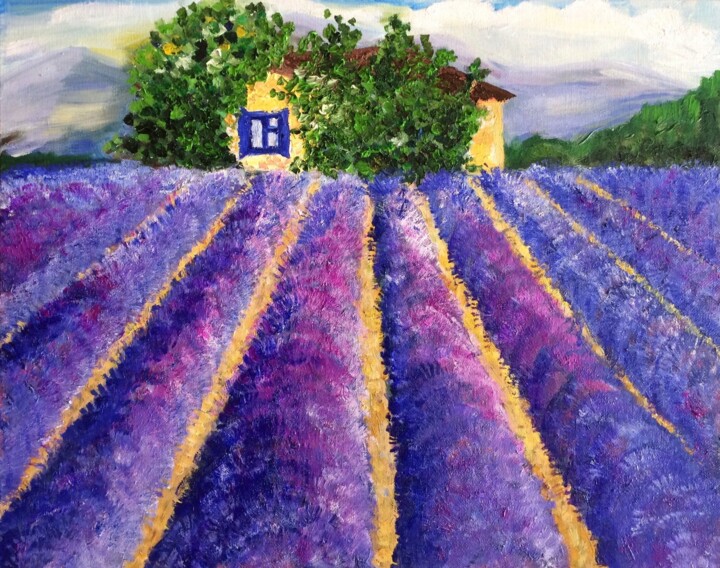 "Provence, France" başlıklı Tablo Alina Morozova tarafından, Orijinal sanat, Petrol