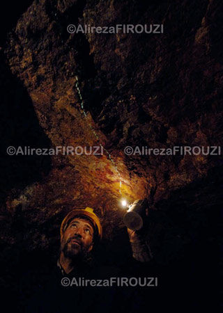 Photography titled "Mine de Turquoise" by Alireza Firouzi, Original Artwork