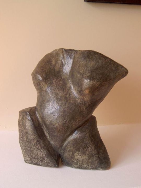 Sculpture intitulée "Buste" par Alix De Lassus, Œuvre d'art originale, Autre