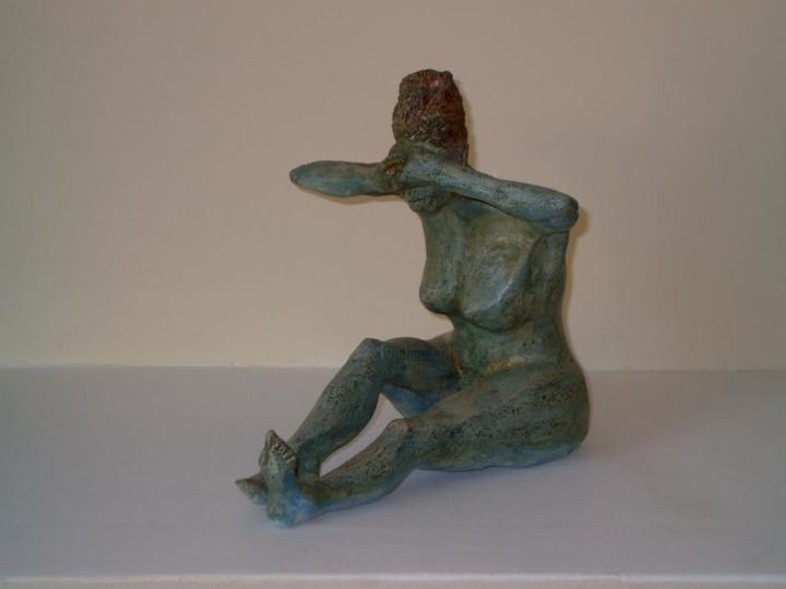 Sculpture intitulée "Timidité" par Alix De Lassus, Œuvre d'art originale