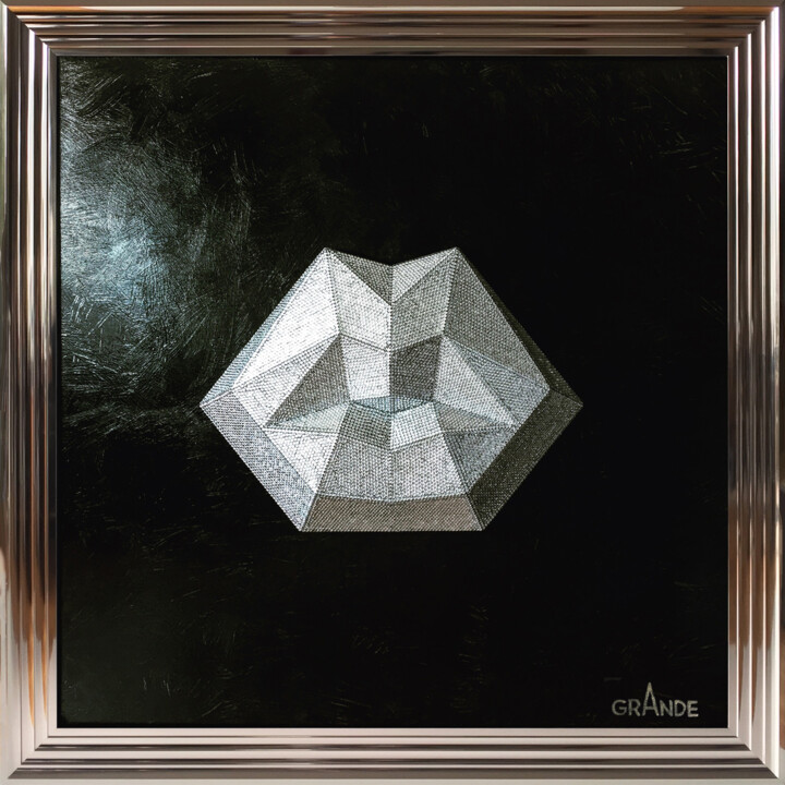 "DIAMOND LIPS" başlıklı Heykel Alla Grande tarafından, Orijinal sanat, Taş