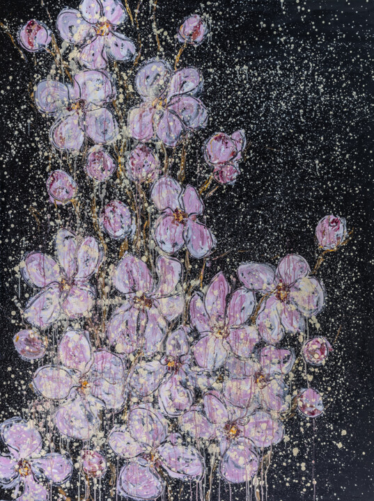Картина под названием "Spring awakening" - Alla Ronikier, Подлинное произведение искусства, Масло