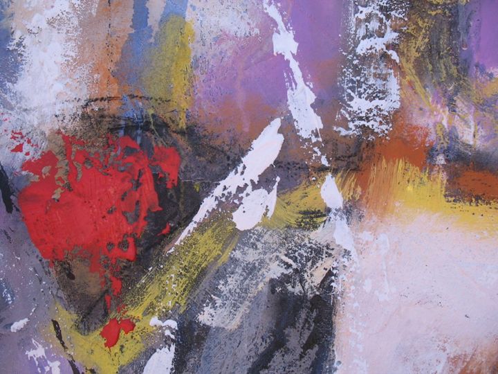 Peinture intitulée "acrylique sur toile" par Allal Kama, Œuvre d'art originale, Acrylique