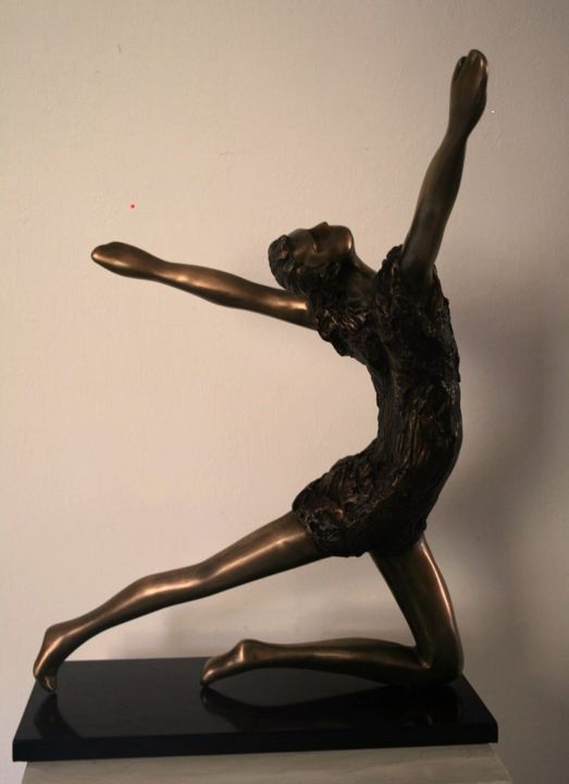 Skulptur mit dem Titel ".jpg" von Ypym Shystyq, Original-Kunstwerk, Metalle