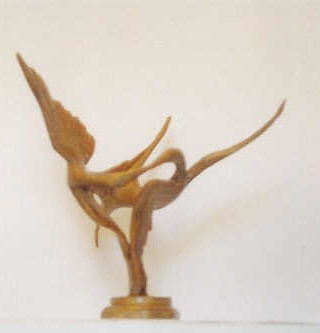 Skulptur mit dem Titel "In whirl of dance 2" von Ypym Shystyq, Original-Kunstwerk