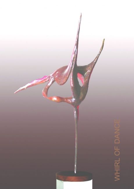 "WHIRL_OF_DANCE III" başlıklı Heykel יפים שיסטיק tarafından, Orijinal sanat, Döküm