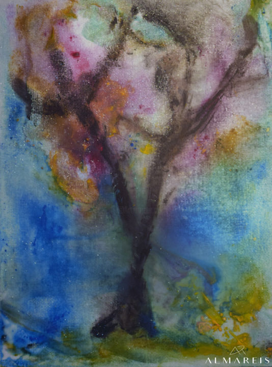 Pintura intitulada "TREE OF LIFE" por Almareis, Obras de arte originais