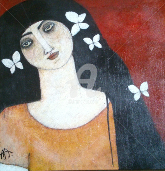Painting titled "PENELOPE" by Almudena Arias Parera, Original Artwork