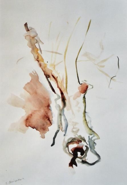 Malerei mit dem Titel "arbre.jpg" von Lambert Savigneux, Original-Kunstwerk