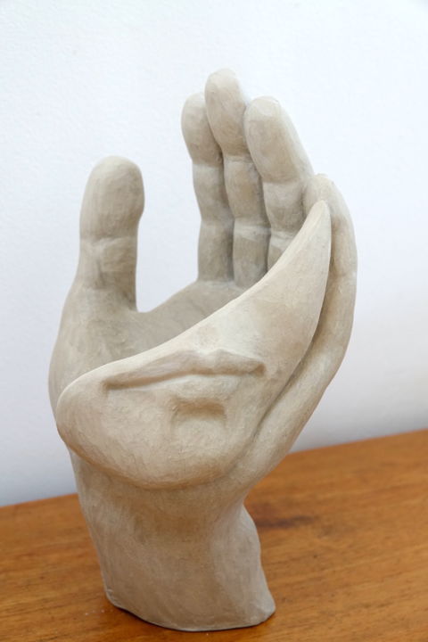 "Une pensée" başlıklı Heykel Alice Marie tarafından, Orijinal sanat, Kil