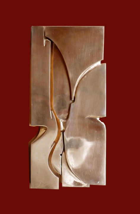Sculpture titled "Réf. 439" by Alphonse Snoeck, Original Artwork, Bronze