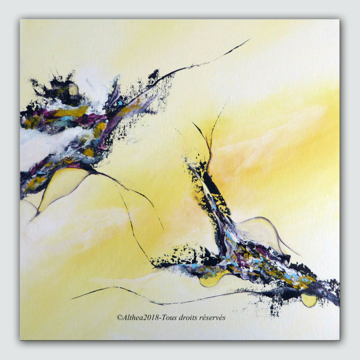 Painting titled "CA10" by Althea, Original Artwork, Acrylic