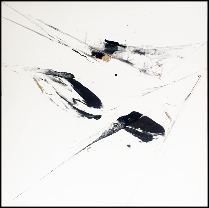 Pittura intitolato "Rain Tree V" da Altone Mishino, Opera d'arte originale, Acrilico