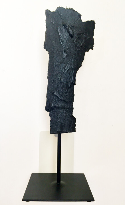 Skulptur mit dem Titel "Poèm6" von Altone Mishino, Original-Kunstwerk, Holz