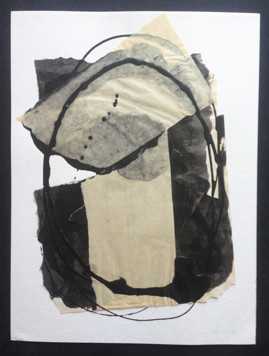 Dessin intitulée "collage1-mishino" par Altone Mishino, Œuvre d'art originale