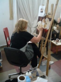 Fotografía titulada "Marta" por Taller De Dibujo Y Pintura - Patricia Morales -, Obra de arte original,
