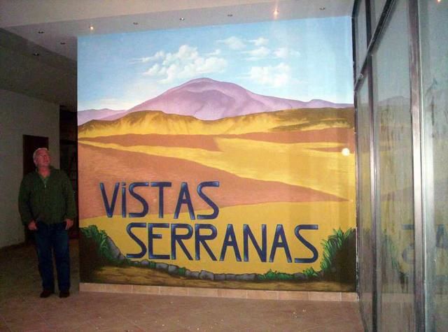 Peinture intitulée ""Vistas Serranas"" par Emiliano Villani, Œuvre d'art originale