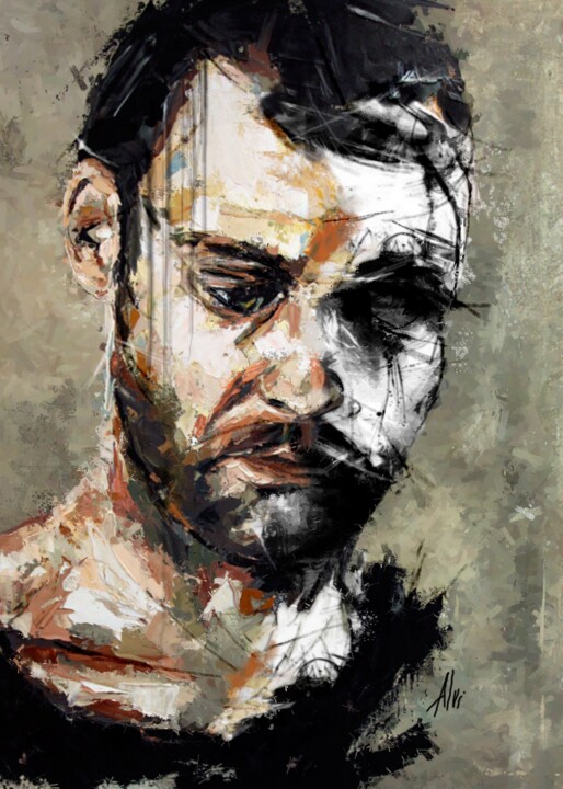 Digital Arts titled "urban man" by Alvise Bon (Alviart), Original Artwork