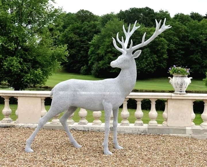 Sculpture intitulée "EIKTHYRNIR" par Amandine Bocquelet, Œuvre d'art originale, Métaux