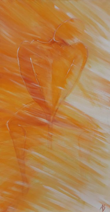 Peinture intitulée "Vision cosmique" par Amandine Serriere, Œuvre d'art originale, Acrylique