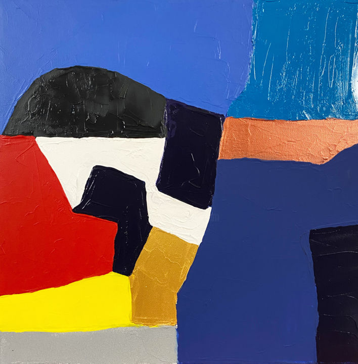 Peinture intitulée "Peninsula" par Amandy-Art, Œuvre d'art originale, Acrylique