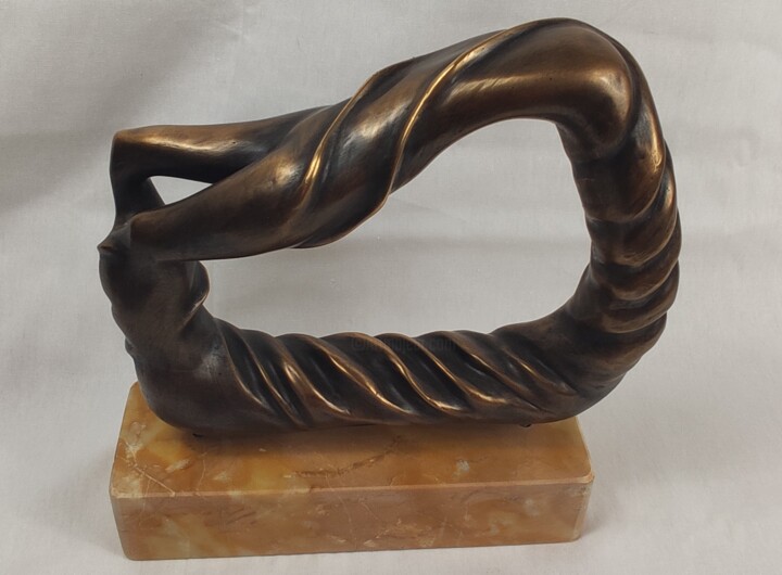 Sculpture titled "Bronze" by Amani Zreba, Original Artwork, Bronze