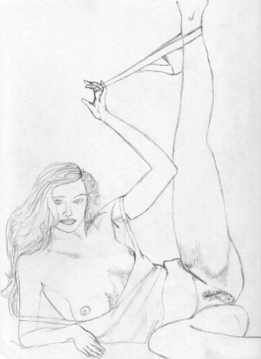 Drawing titled "Female forms and nu…" by Jonah Jones, Original Artwork