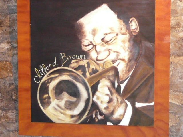 Painting titled "jazzman" by Nicolle Amblard-Chomeyrac, Original Artwork