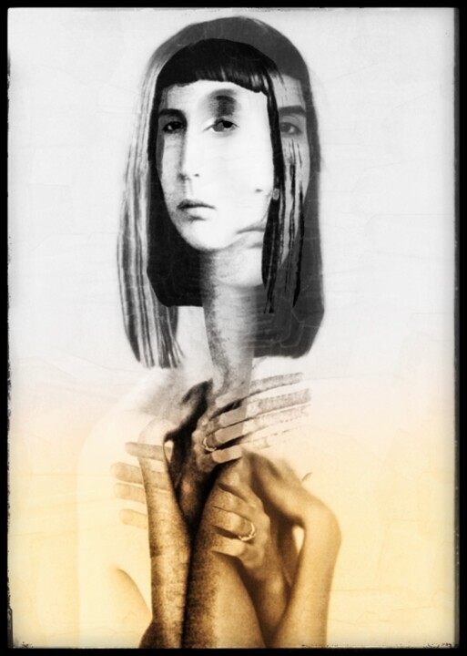 Digital Arts titled "The Inner Child" by Amelia Latiff, Original Artwork, 2D Digital Work